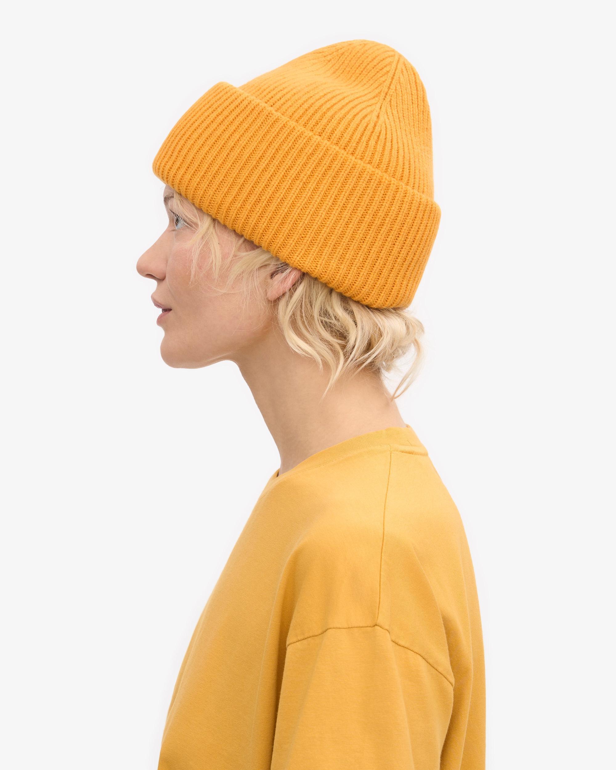 Merino Wool Hat - Stone Blue Product Image