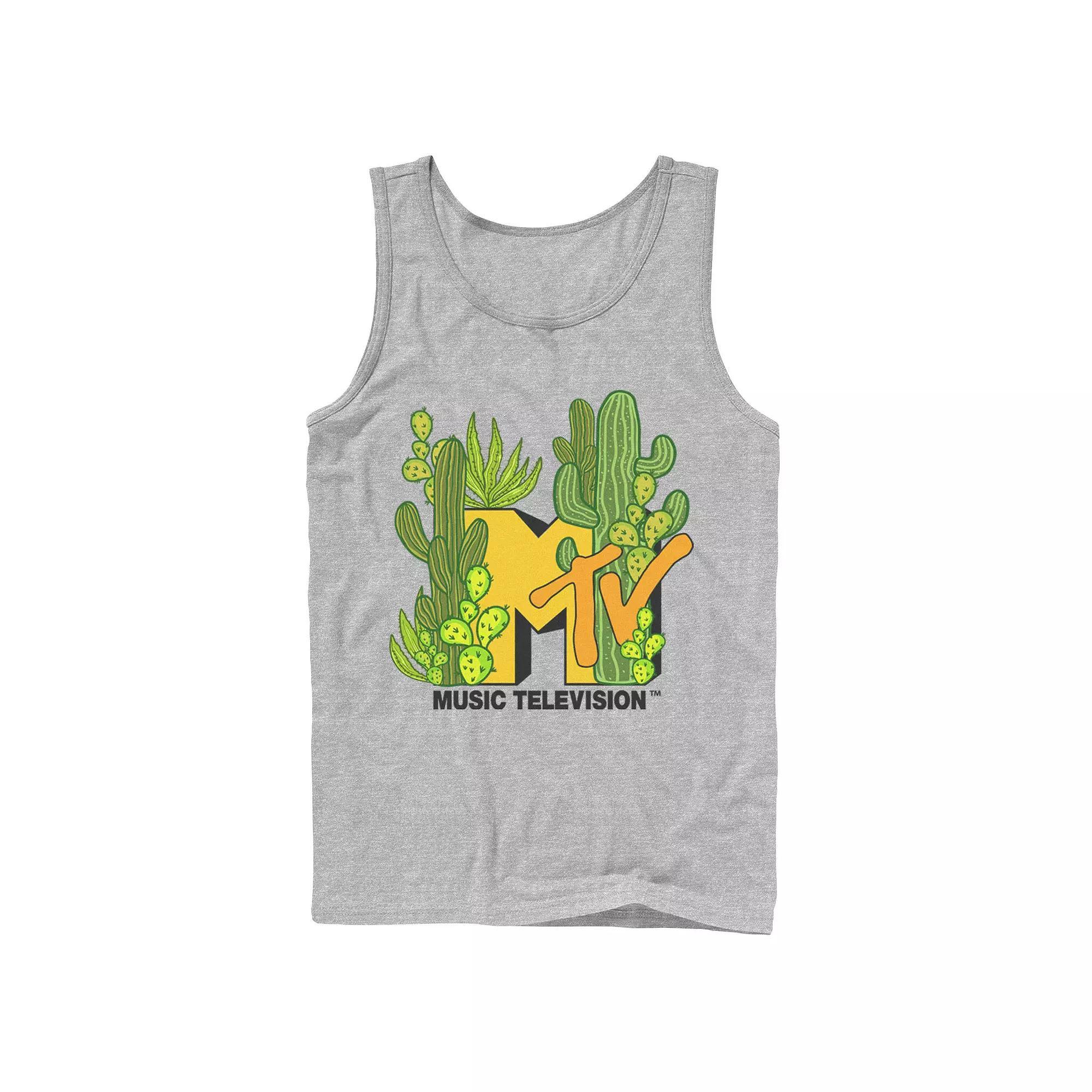 Men's MTV Cacti Galore Tank Top, Boy's,  Product Image