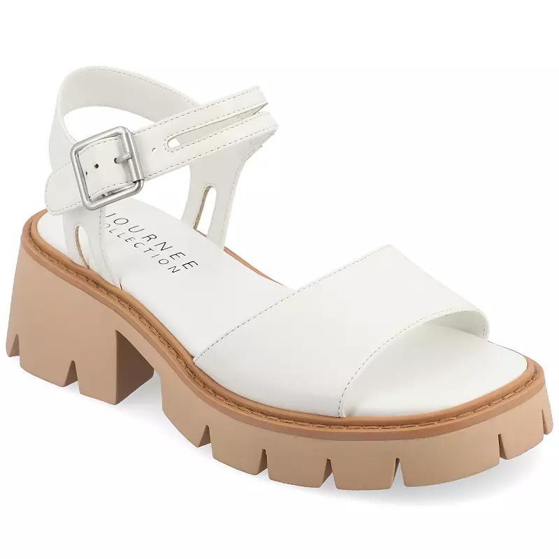 Journee Collection Womens Tillee Platform Sandal Product Image