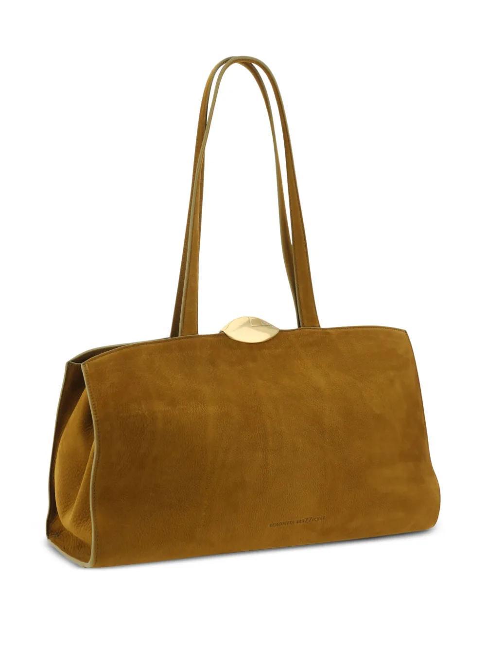 BENEDETTA BRUZZICHES Serena Shoulder Bag In Amber Product Image