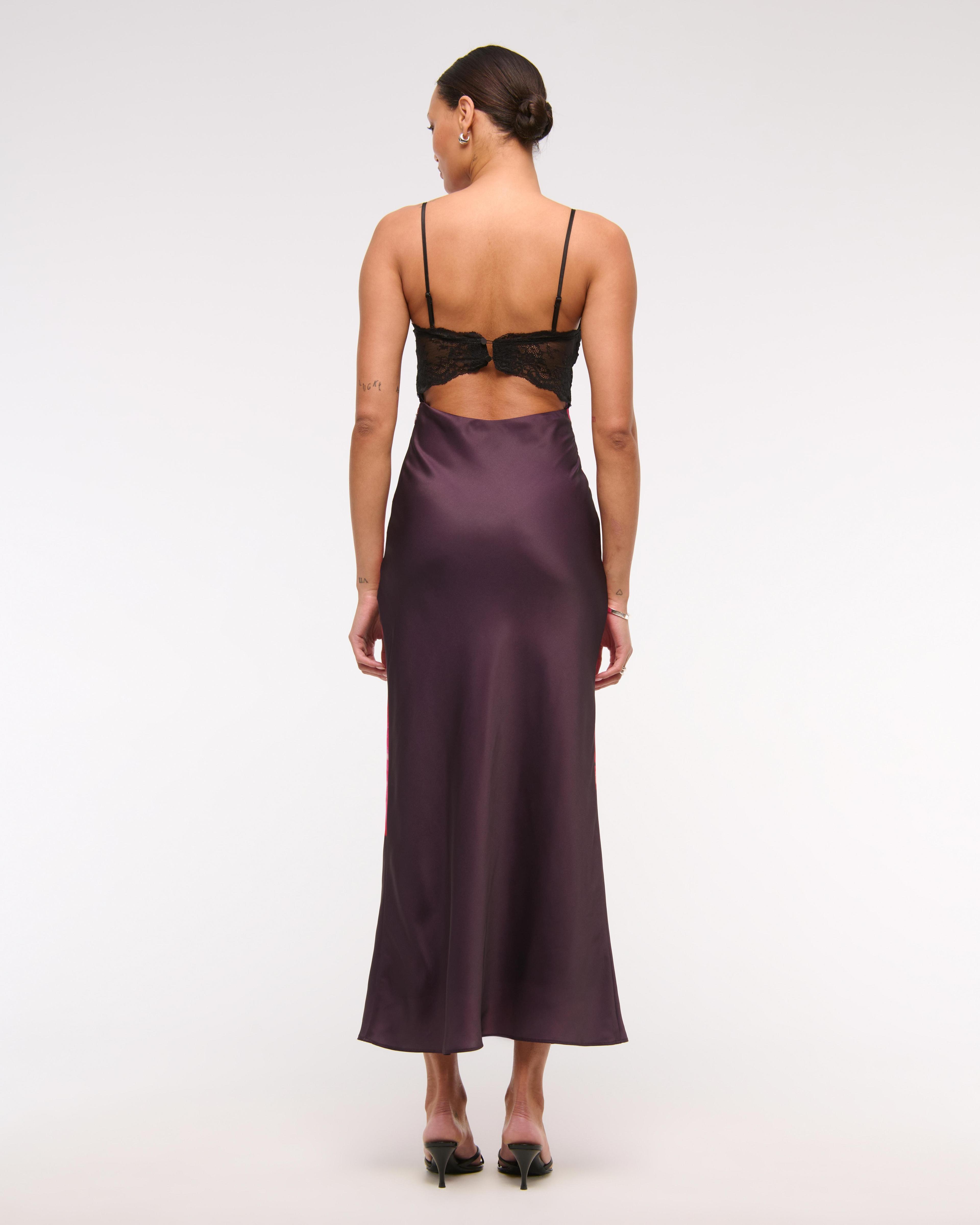 The A&F Julia Slip Lace Maxi Dress Product Image