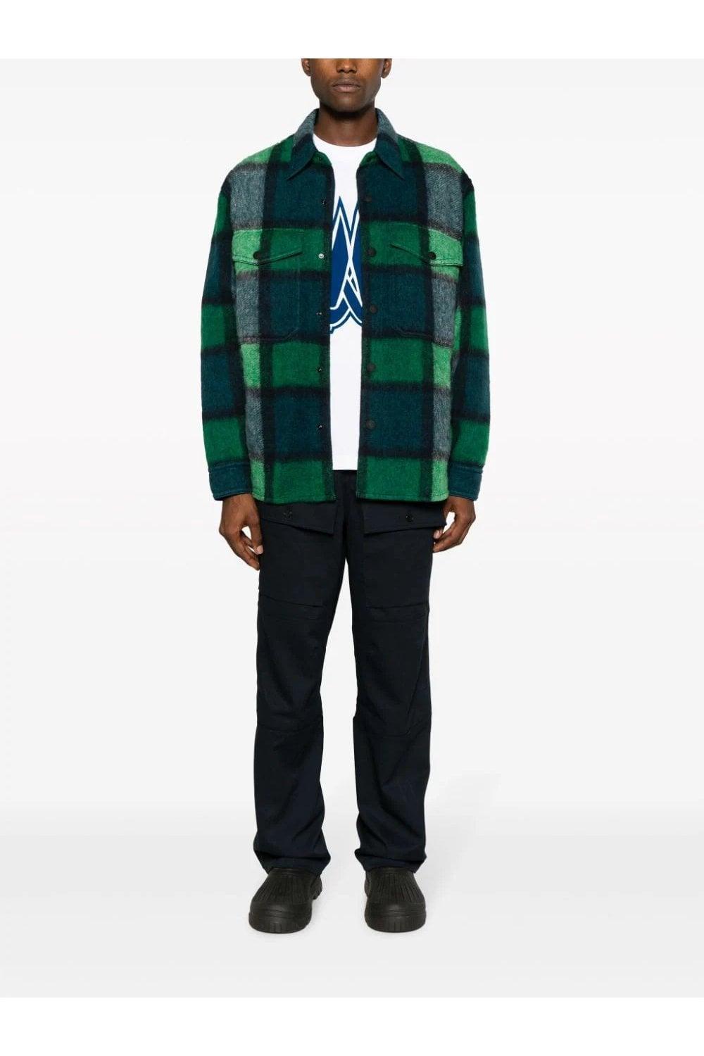 MONCLER Waier Shirt Jacket In Green Product Image