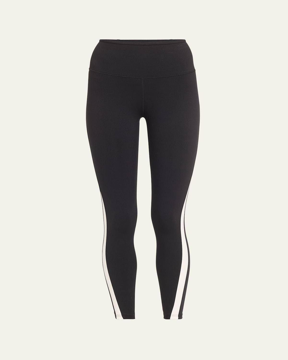 Womens Miles Striped High-Waisted 7/8 Leggings Product Image