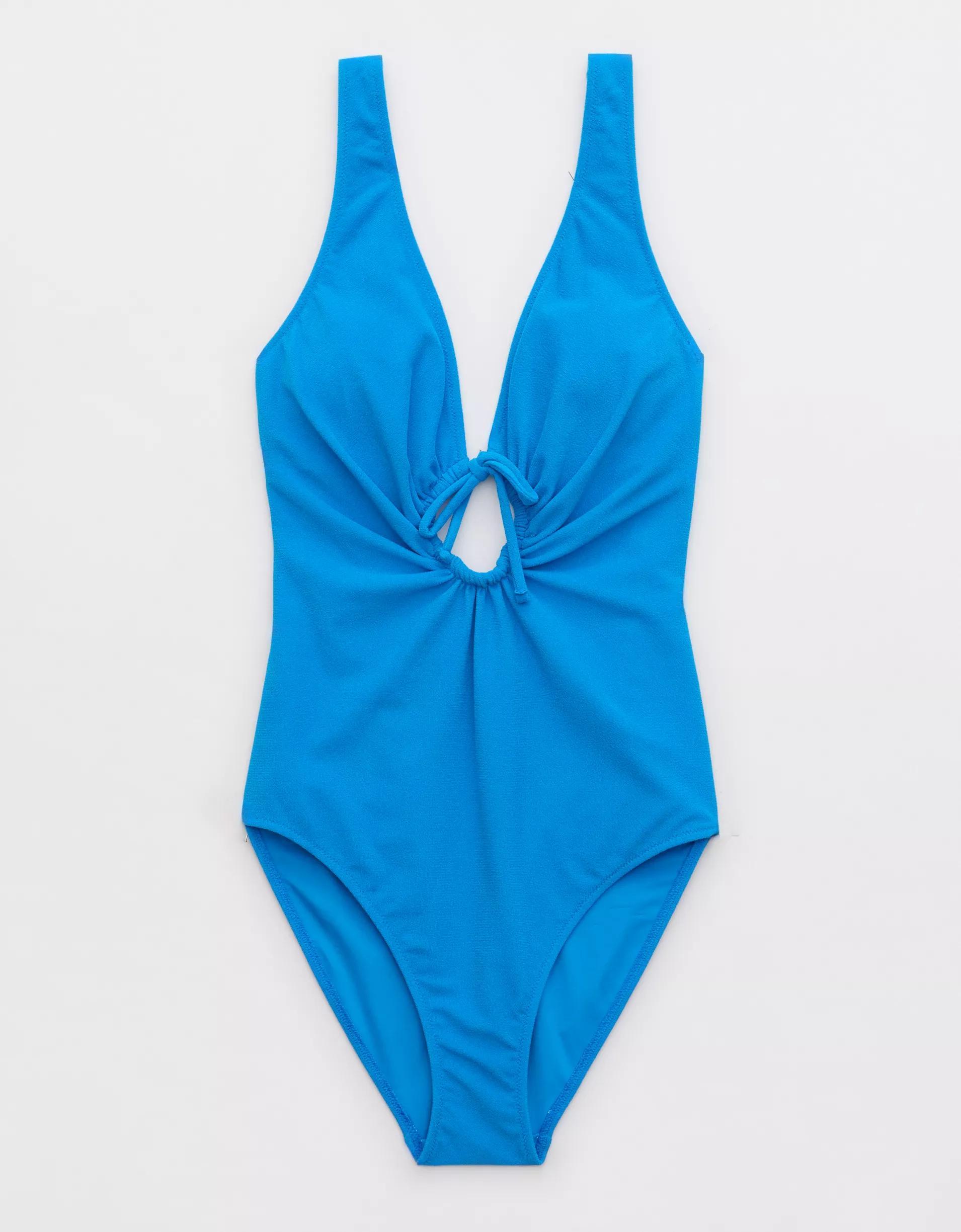 Aerie Terry Keyhole One Piece Product Image