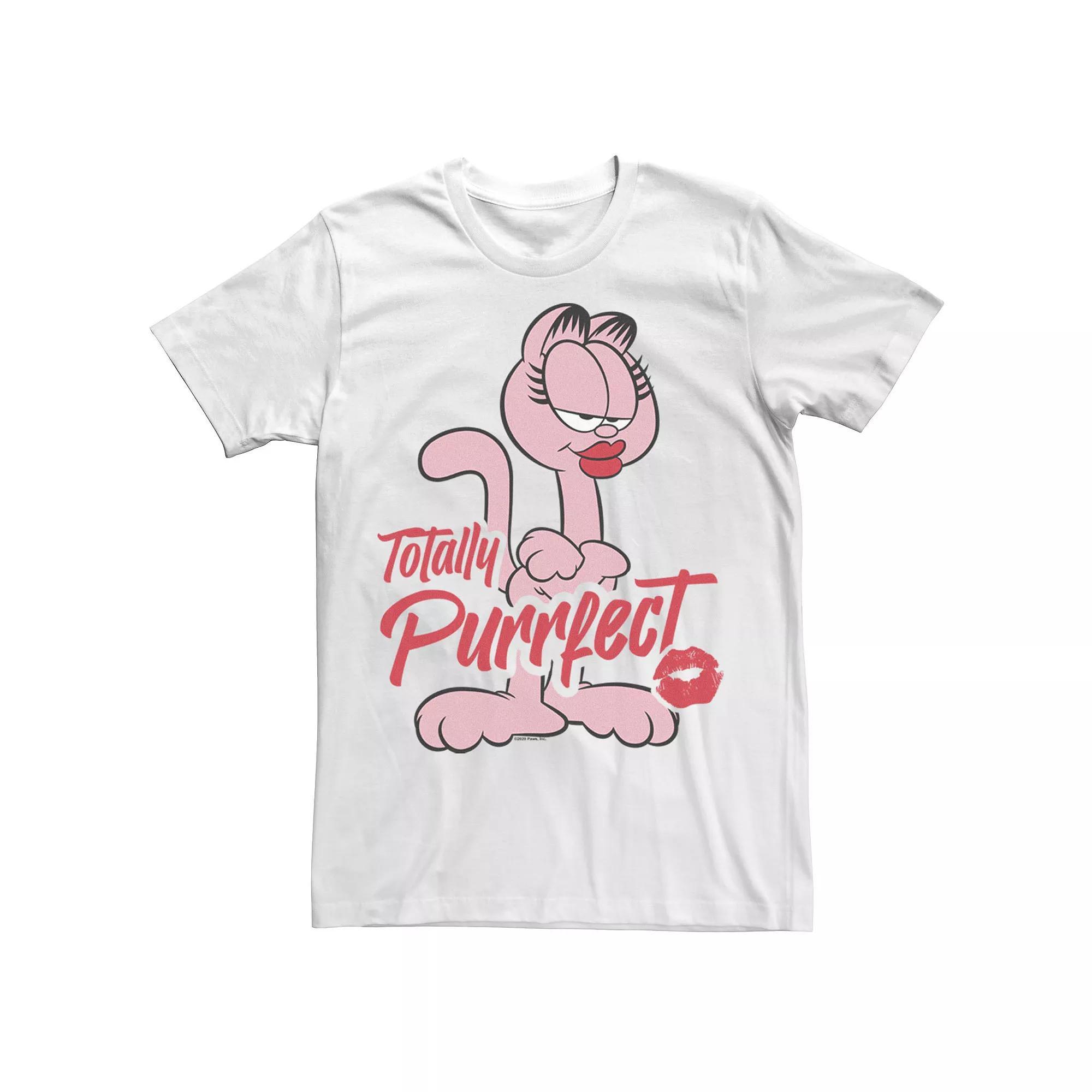 Men's Garfield Miss Arlene Tee, Size: Small, White Product Image