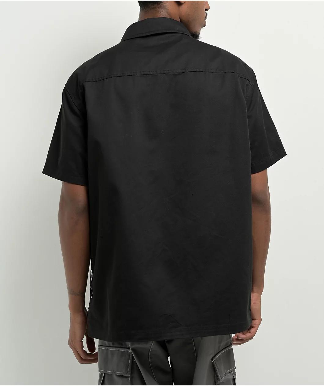 Lurking Class By Sketchy Tank Crawl Black Zip Work Shirt Product Image