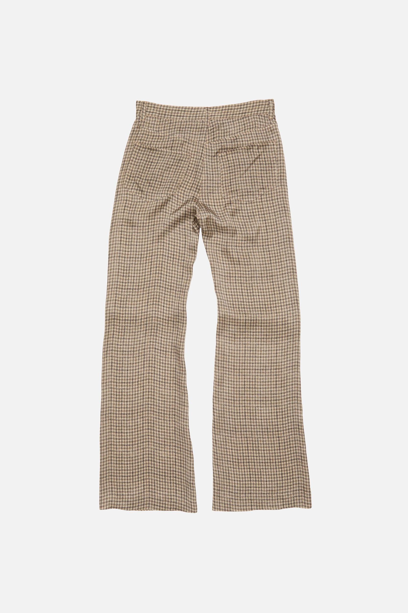 Check tailored trousers Product Image