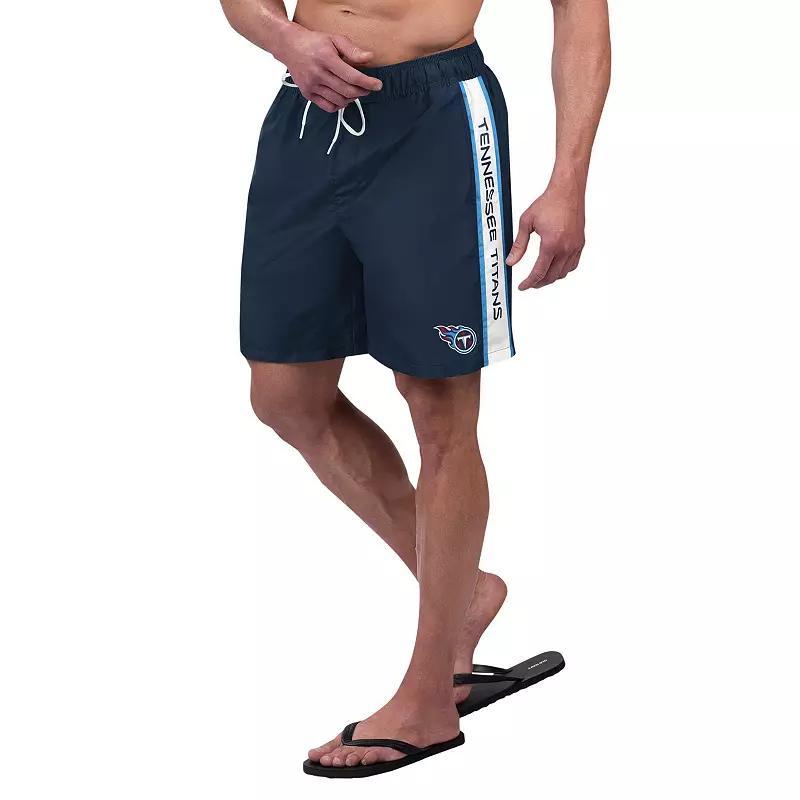 Mens G-III Sports by Carl Banks Tennessee Titans Streamline Volley Swim Shorts Blue Product Image