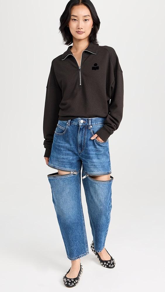 Isabel Marant Étoile Salia Jeans | Shopbop Product Image