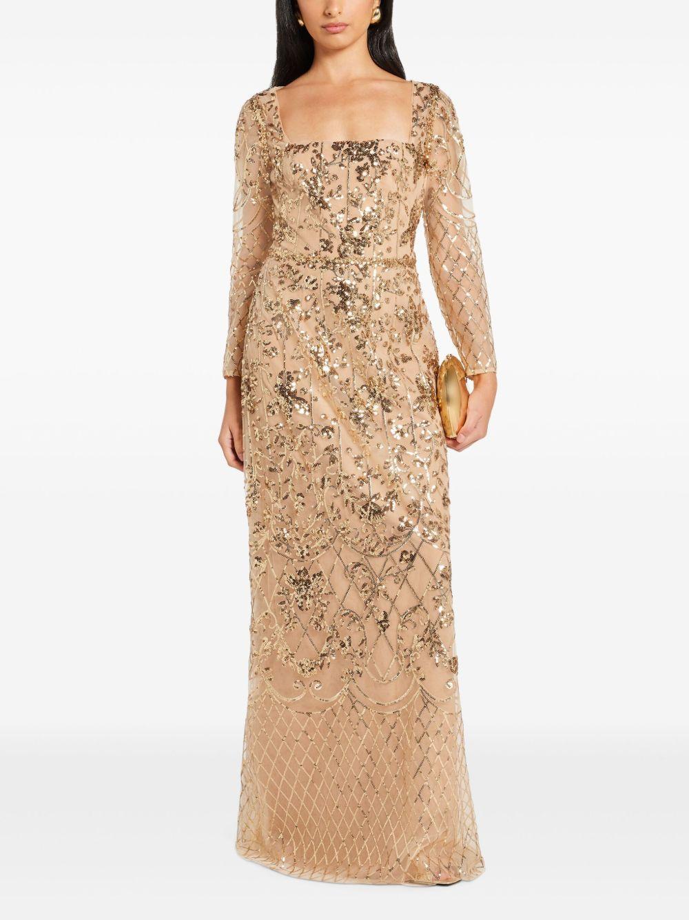 sequinned gown Product Image