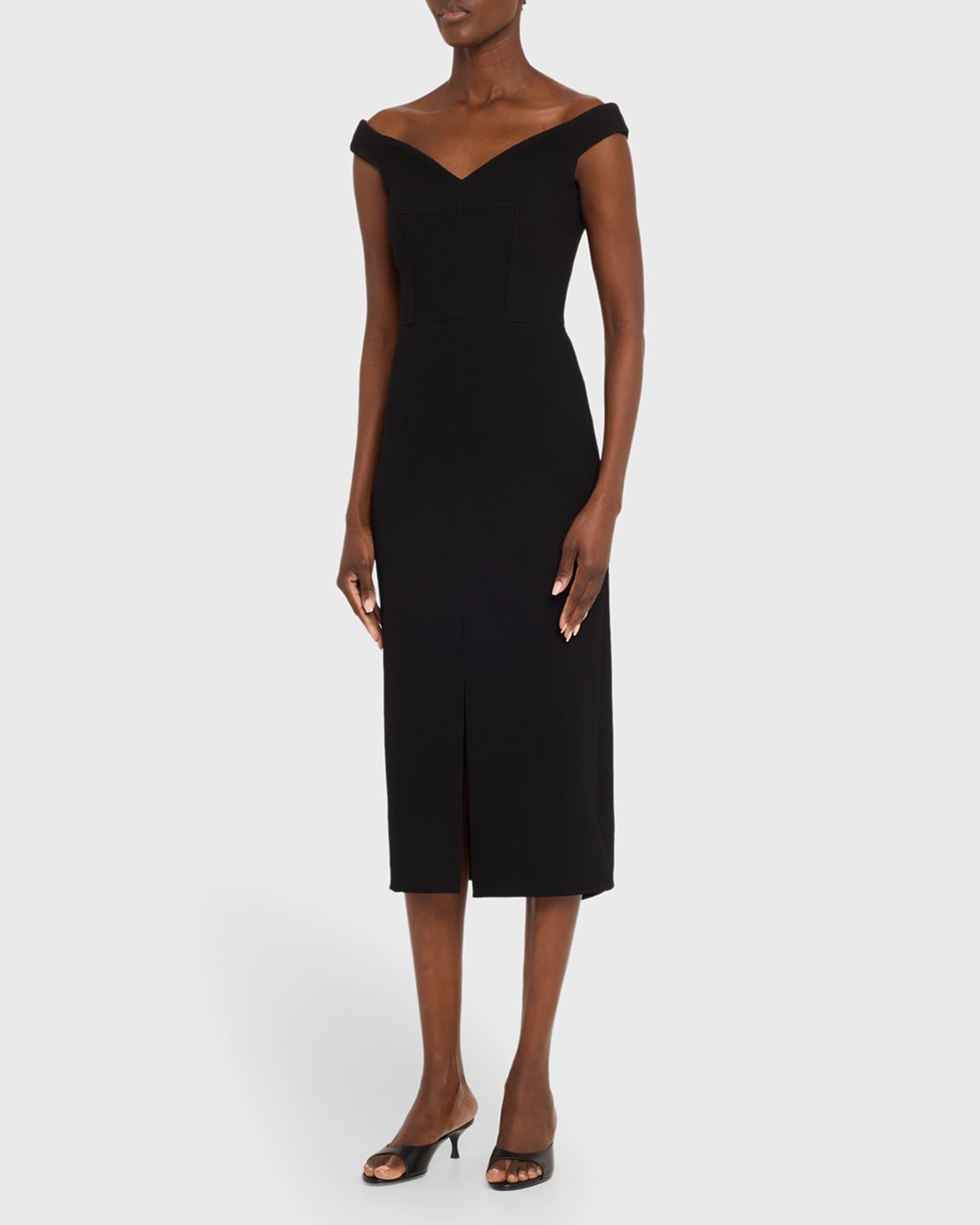 Off-The-Shoulder Sheath Dress Product Image