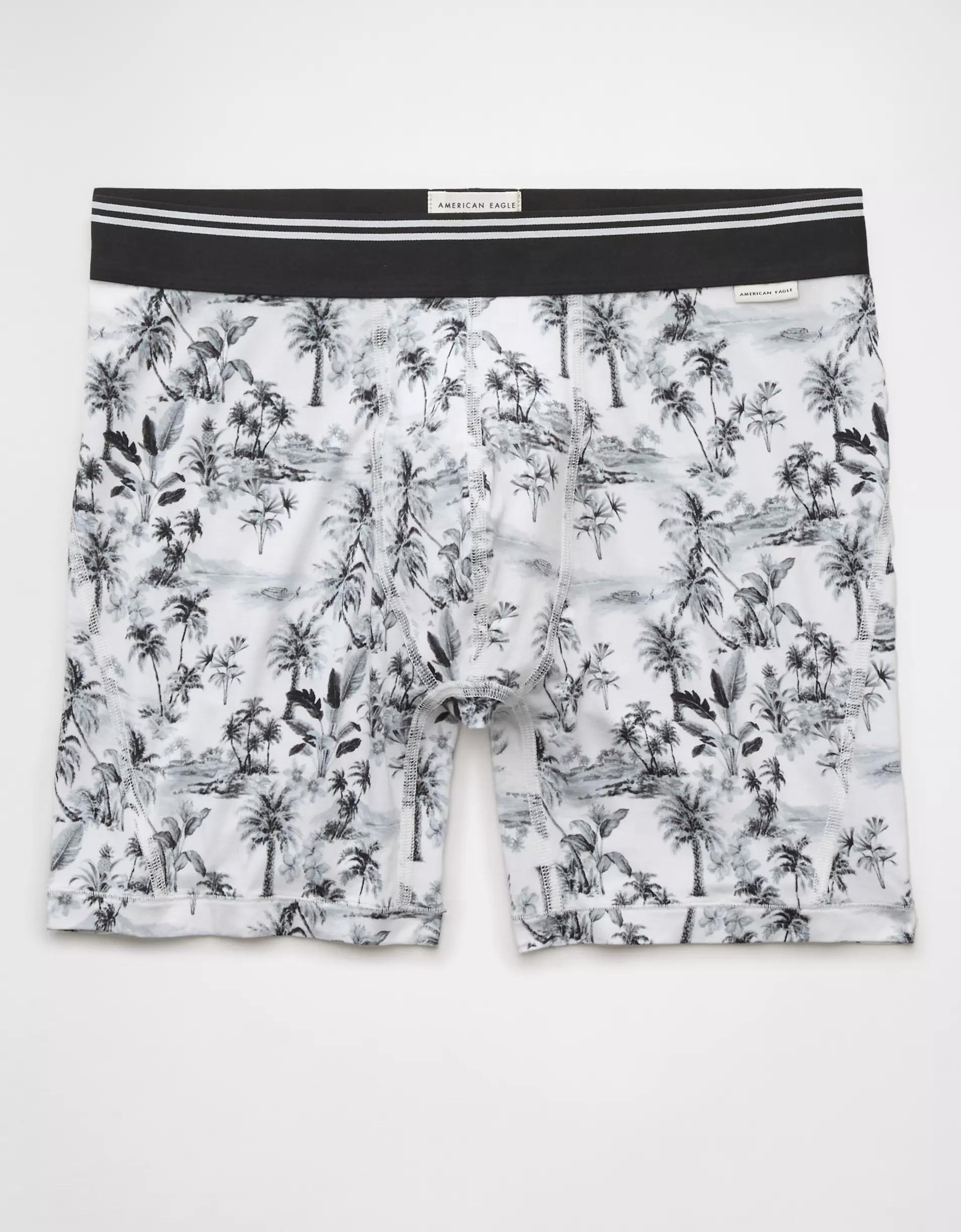 AEO Men's Tropical 6" Ultra Soft Boxer Brief Product Image