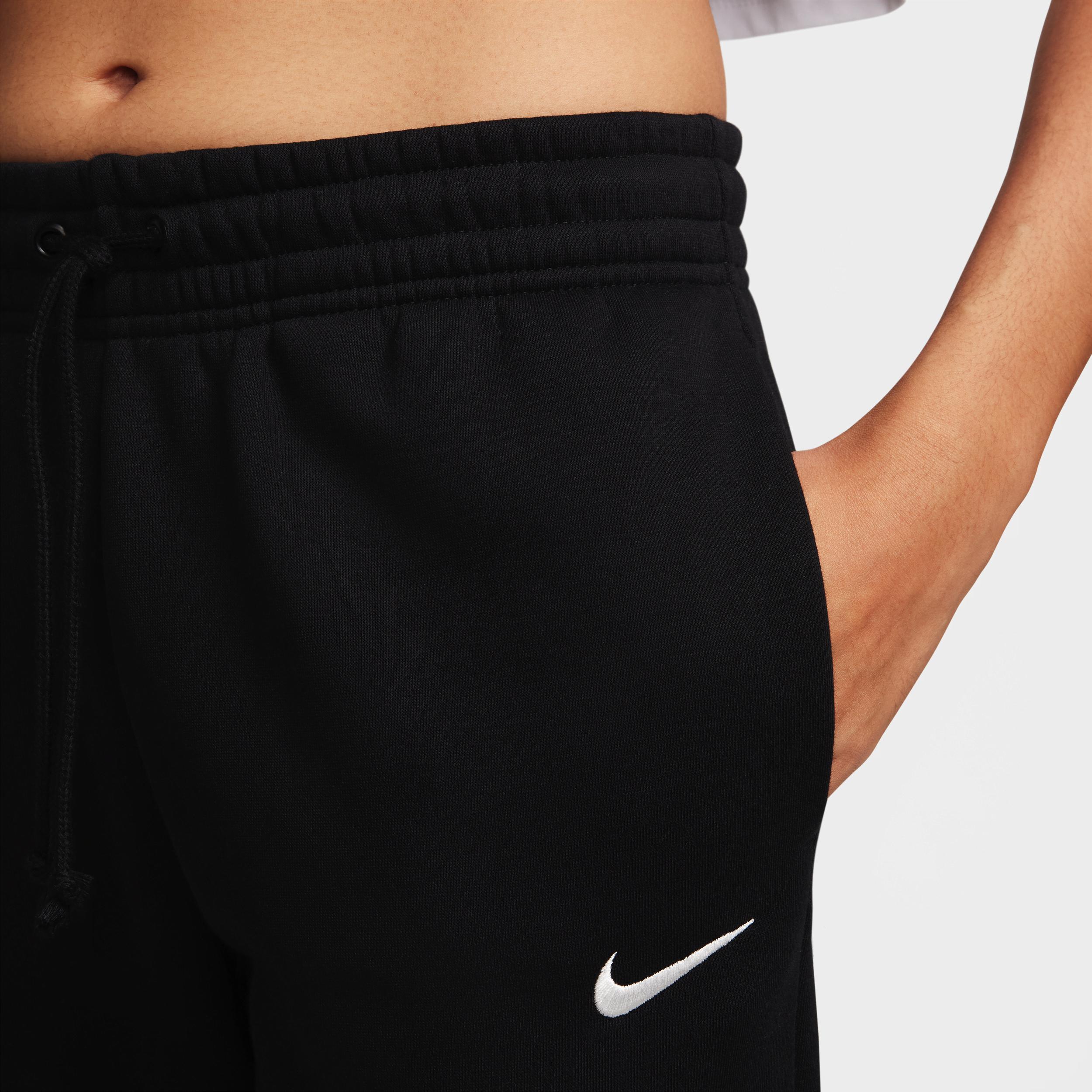 Womens Nike Sportswear Phoenix Fleece Mid-Rise Sweatpants | FZ7626-010 Product Image