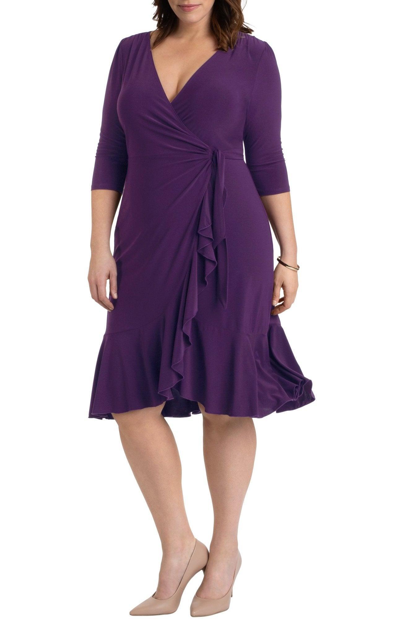 Whimsy Wrap Dress - Plus Product Image