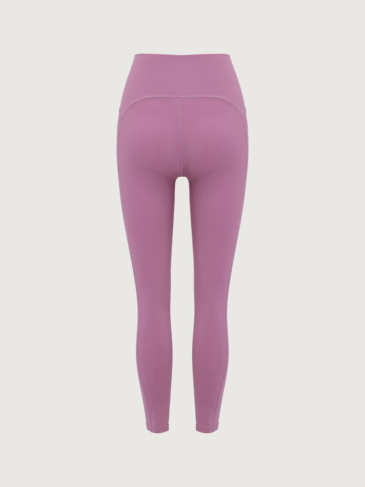 Grey High Waisted Quick-drying Leggings Product Image