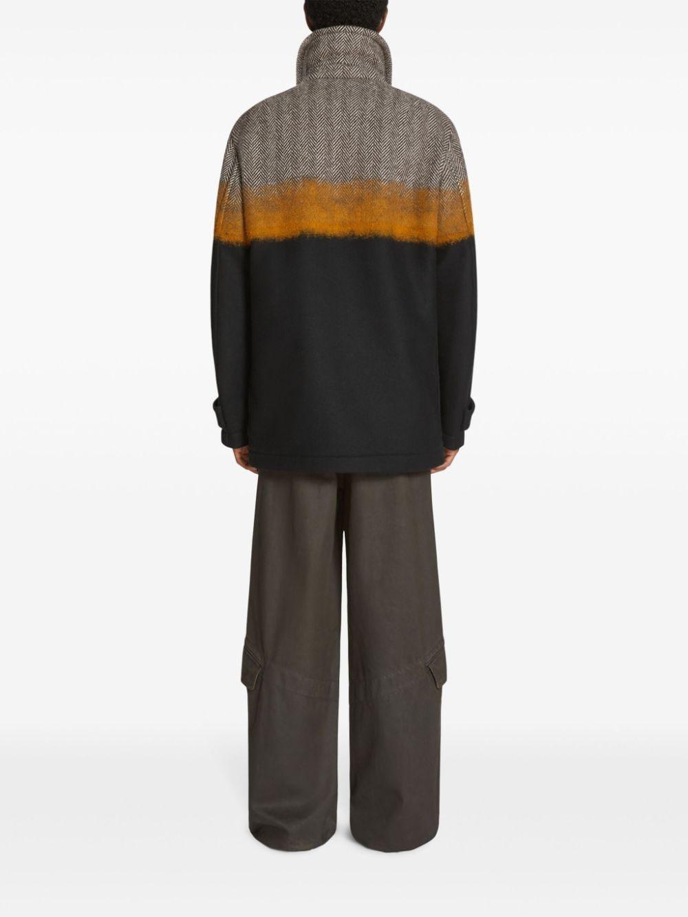 DRIES VAN NOTEN Flap-pockets Cotton Trousers In 802 Grey Product Image