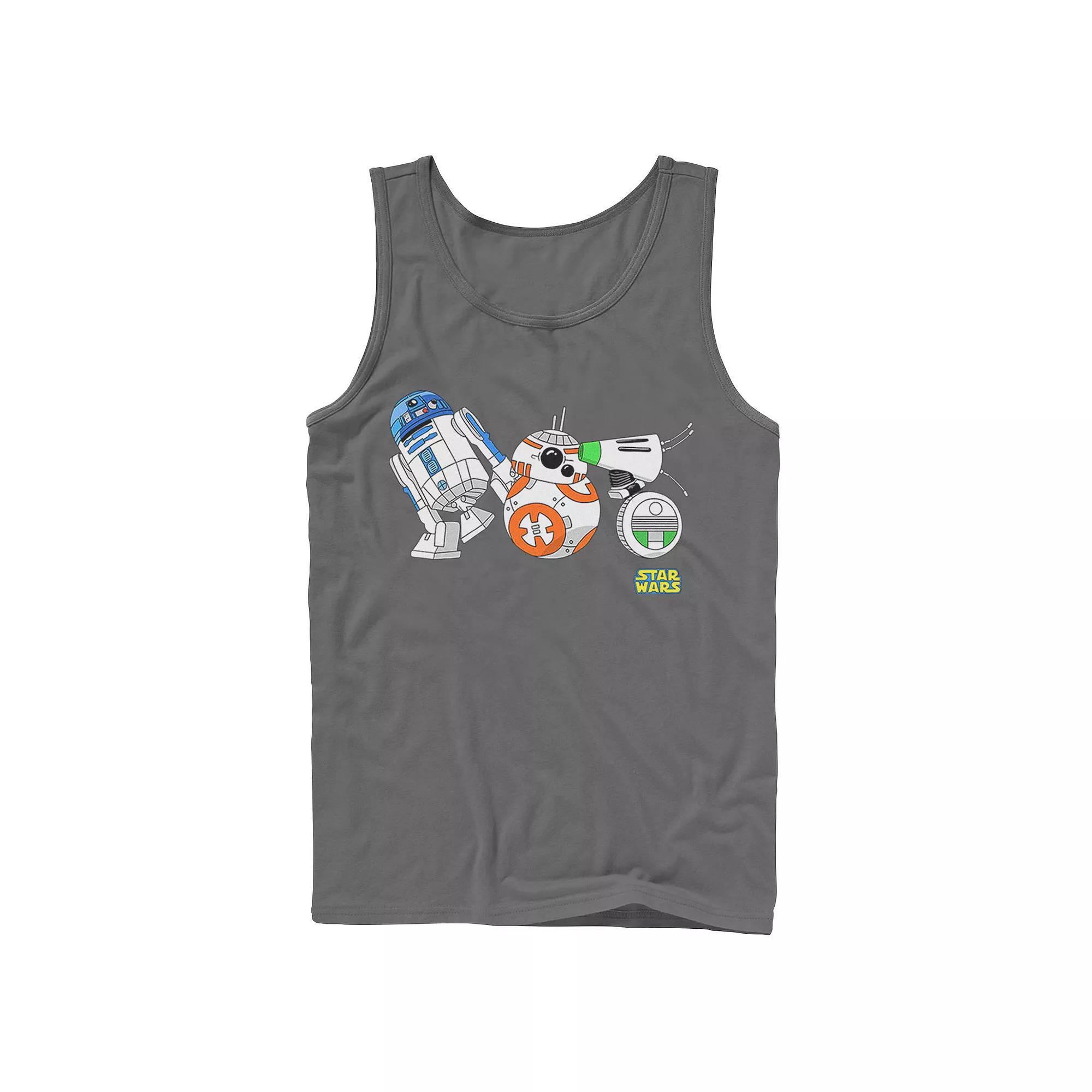Men's Star Wars The Rise of Skywalker Droid Party Tank Top,  Product Image