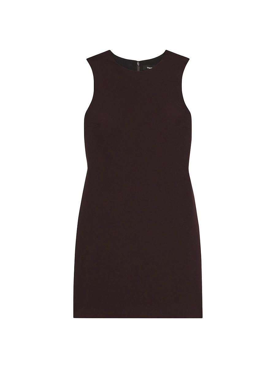 Womens Crepe Shift Minidress Product Image