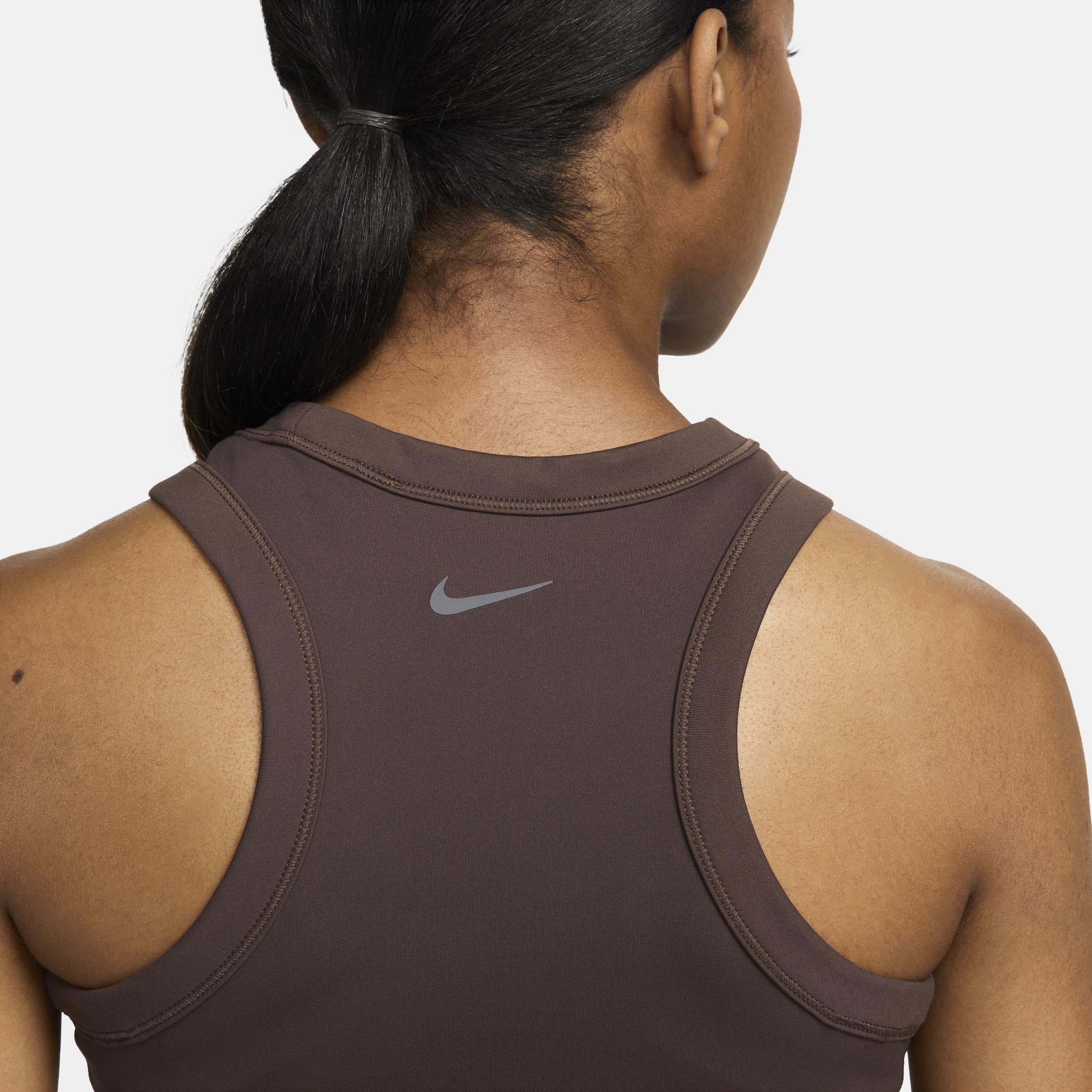 Nike Women's One Fitted Dri-FIT Cropped Tank Top Product Image