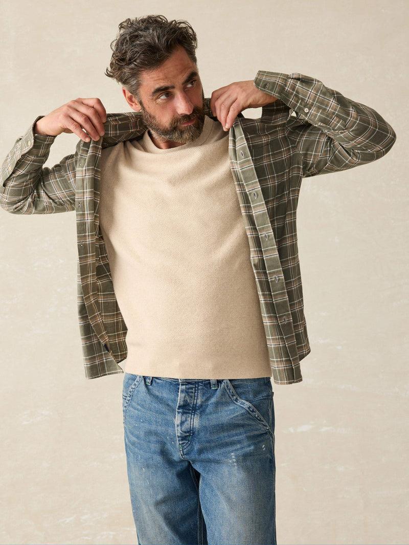 Jackson Crew Sweater (Tall) - Seapoint Sand Heather Product Image