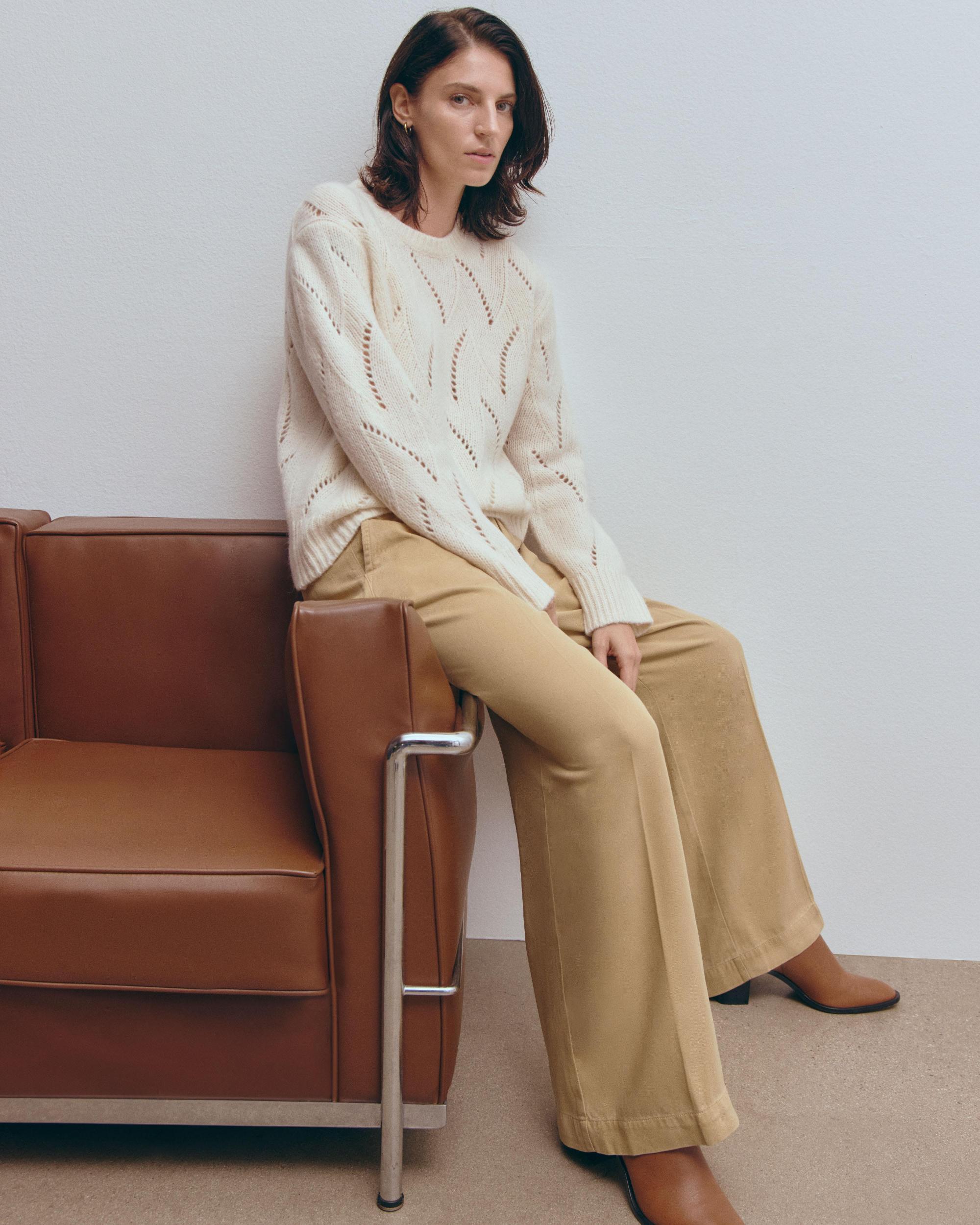 Womens Trouser in Buttersoft by Everlane Product Image