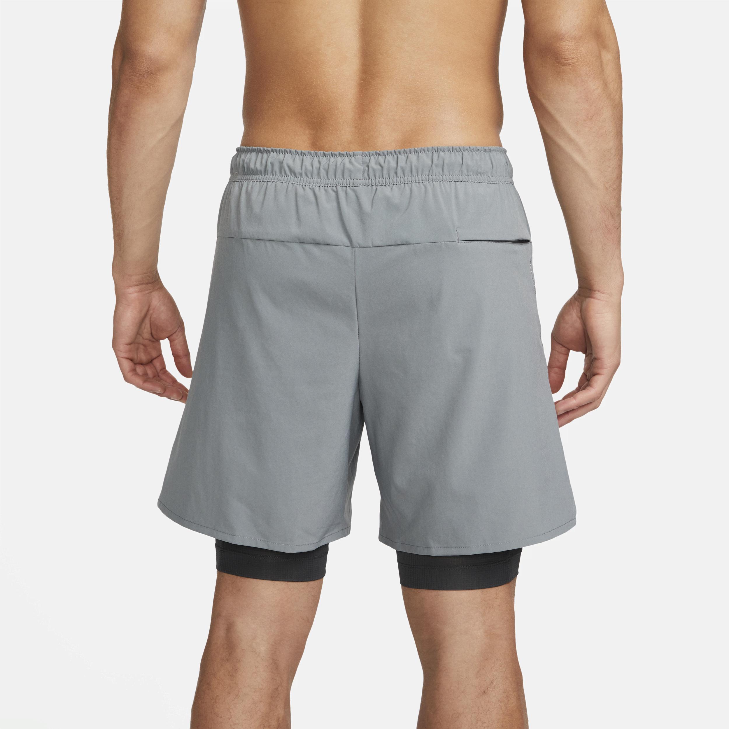 Nike Mens Unlimited Dri-FIT 7 2-in-1 Versatile Shorts | DV9334-084 Product Image