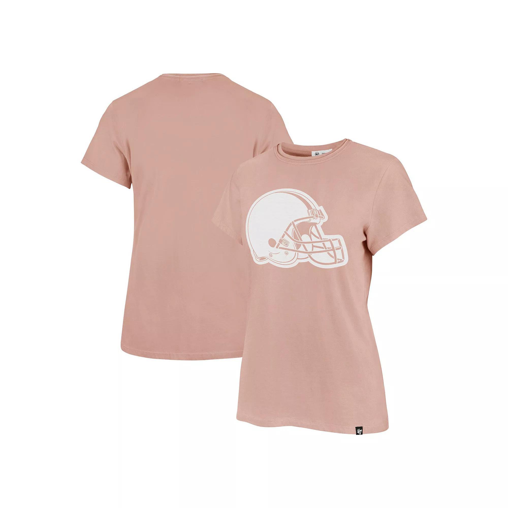 Women's '47  Light Pink Indianapolis Colts Premier Frankie T-Shirt, Size: XL Product Image