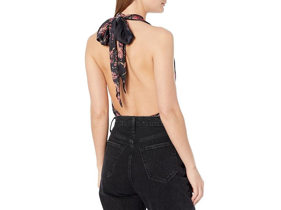 Free People Printed There She Goes Bodysuit Combo) Women's Jumpsuit & Rompers One Piece Product Image