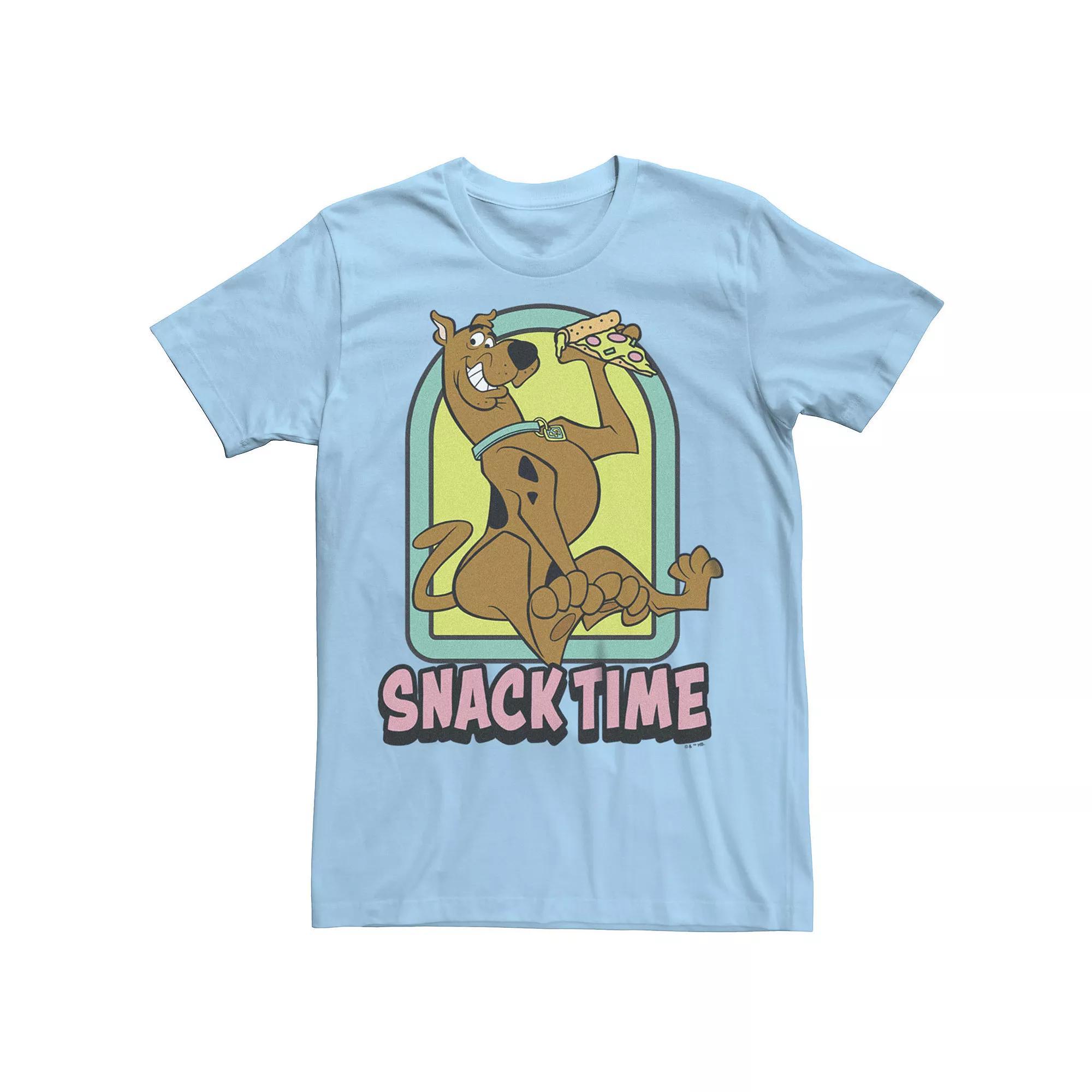 Men's Scooby-Doo Snack Tiem Graphic Tee, Size: XS, Light Blue Product Image