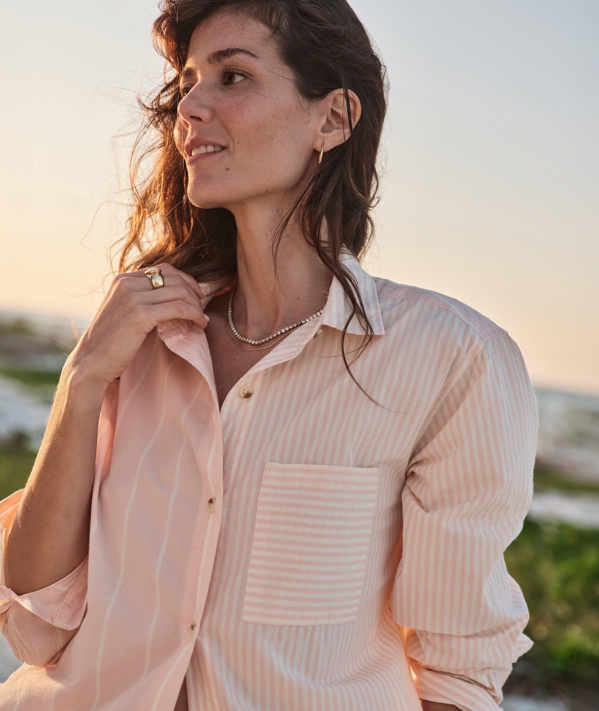 Jane Relaxed Shirt in Cali Poplin Product Image