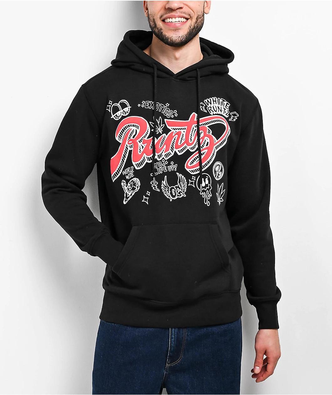 Runtz Doodlez Black Hoodie Product Image