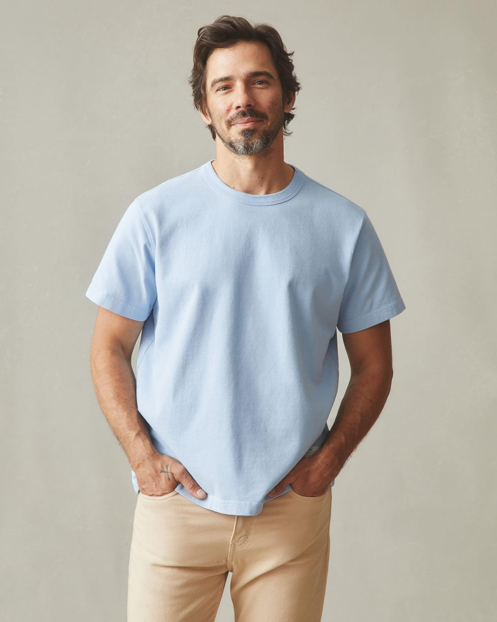 Men's Everest Tee - Powder Blue Product Image