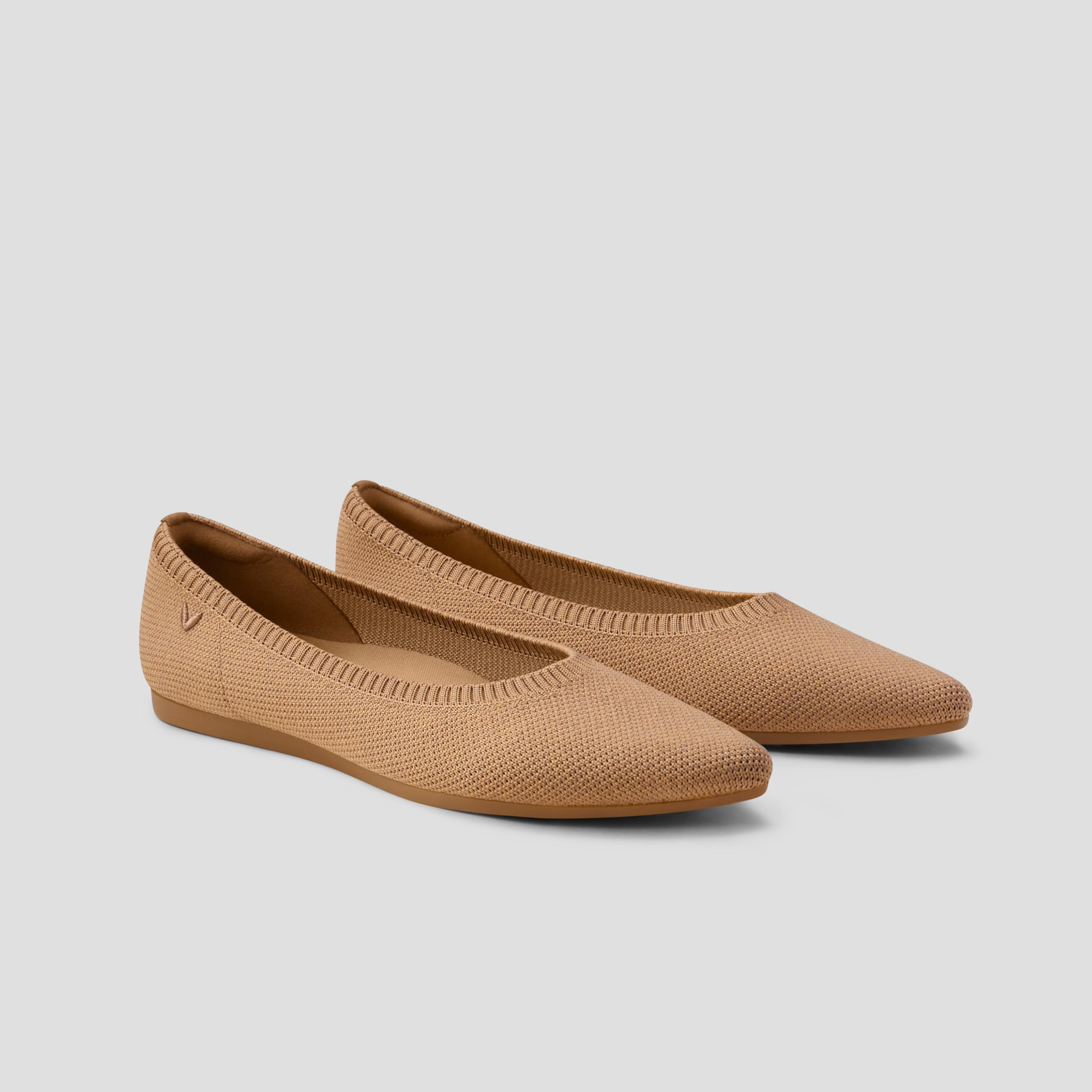 Pointed-Toe Ballet Flats (Aria 5°) Product Image