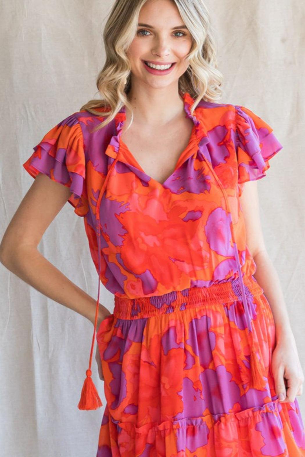 Petal Flutter Dress Product Image