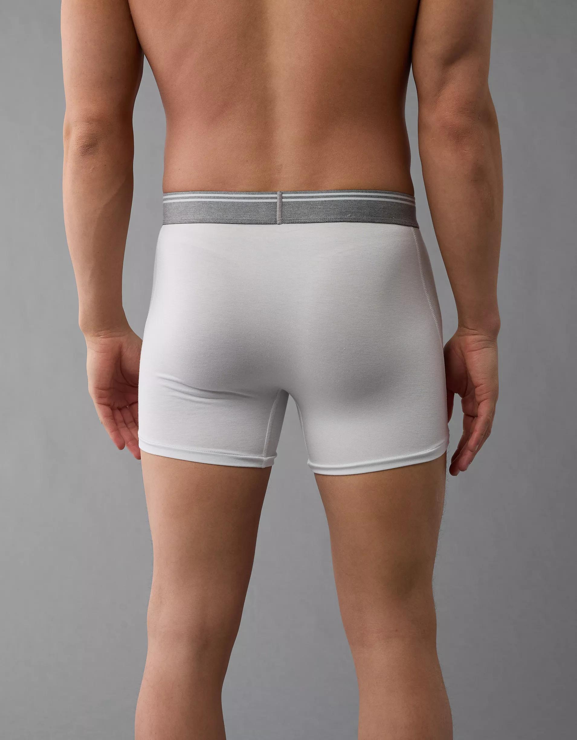 AEO Men's Flamingos Slim Knit Ultra Soft Boxer Short Product Image