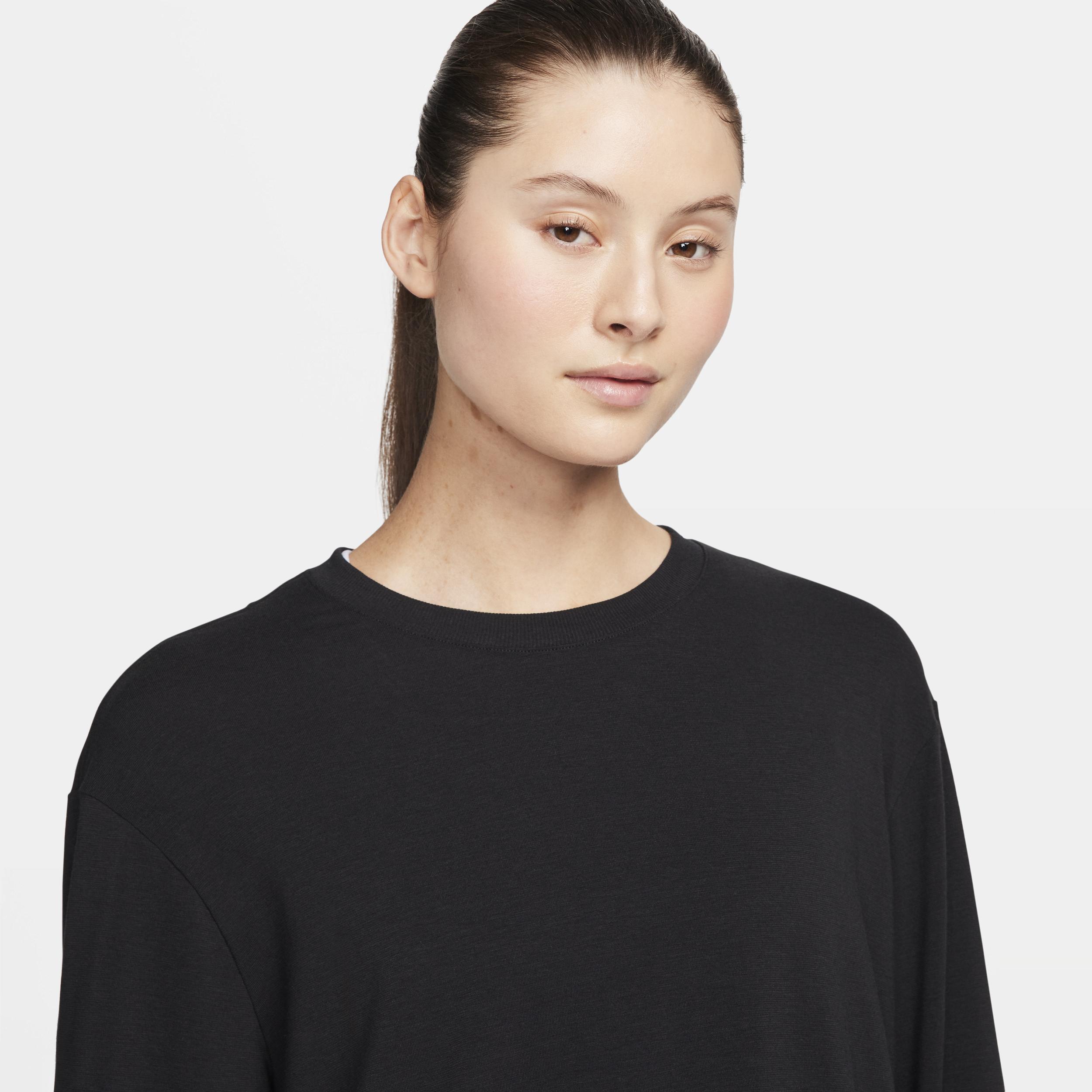 Nike Womens One Relaxed Dri-FIT Long-Sleeve Top Product Image