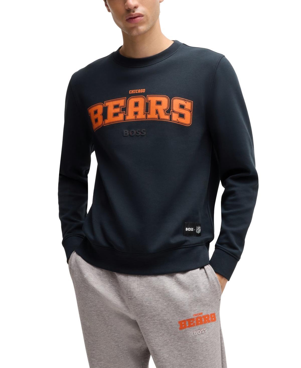 HUGO BOSS Boss X Nfl Regular-fit Sweatshirt With Special Branding In Bills Product Image