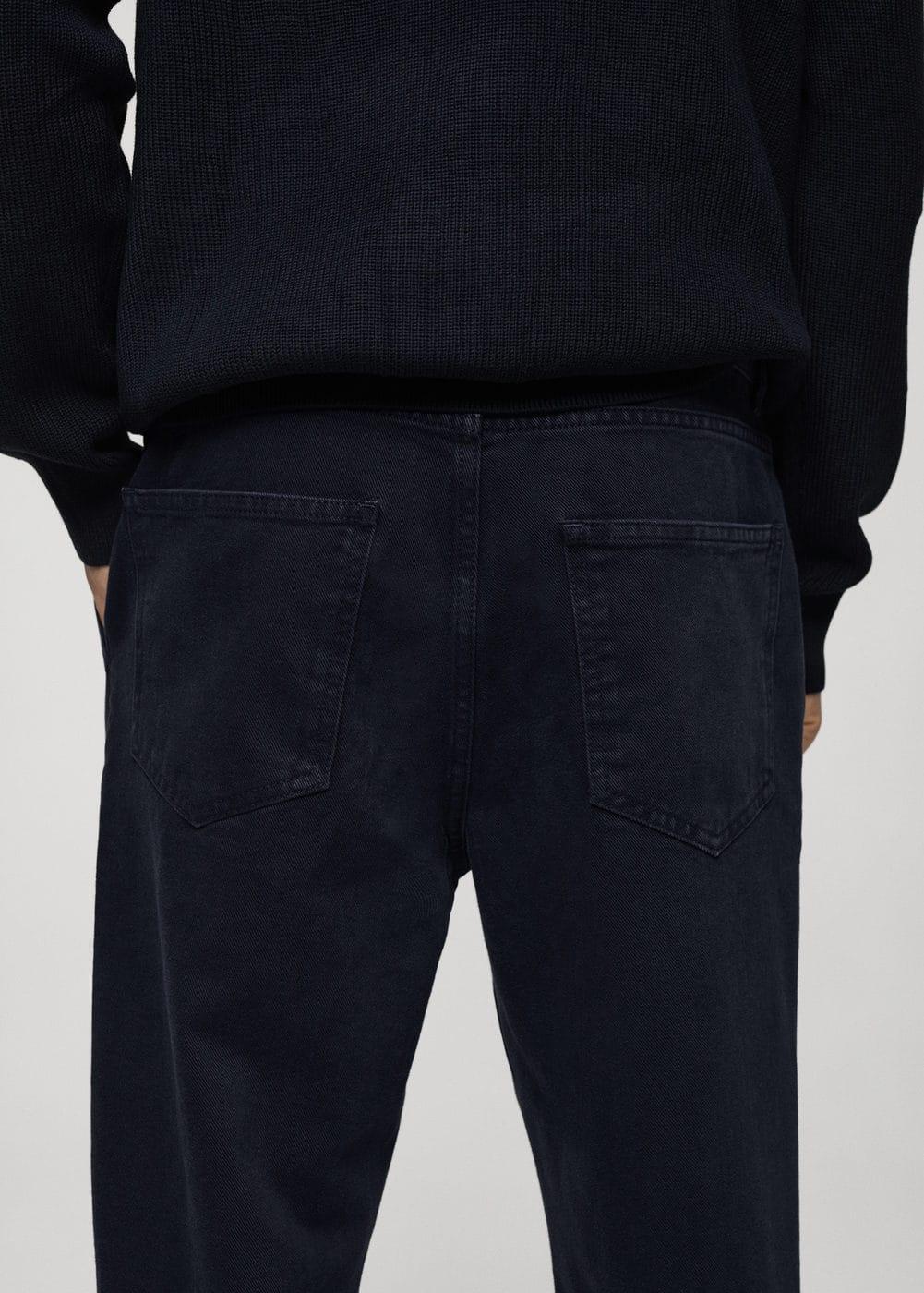 Tapered-fit jeans - Men | MANGO USA Product Image