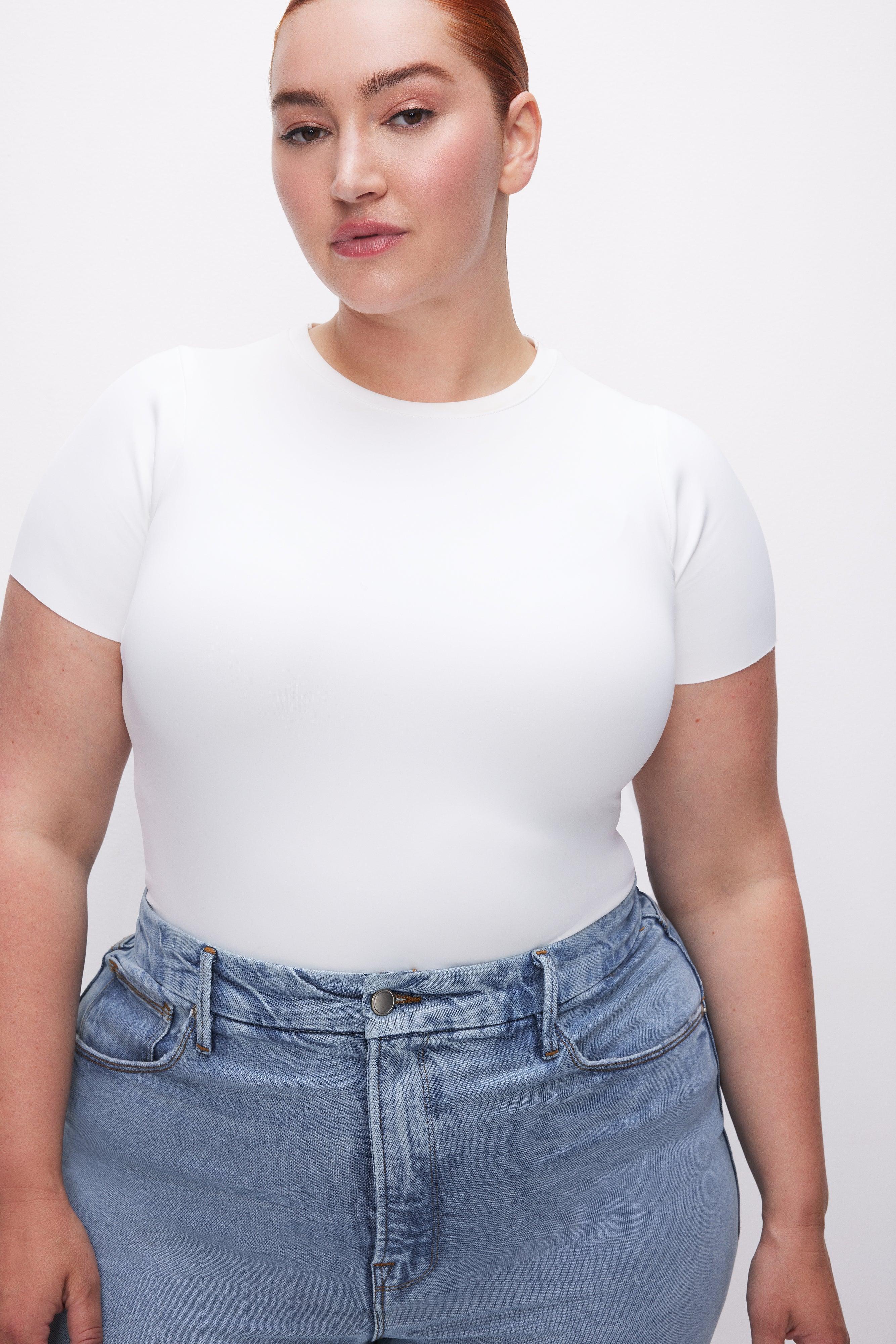 SCUBA TEE BODYSUIT | WHITE001 Product Image