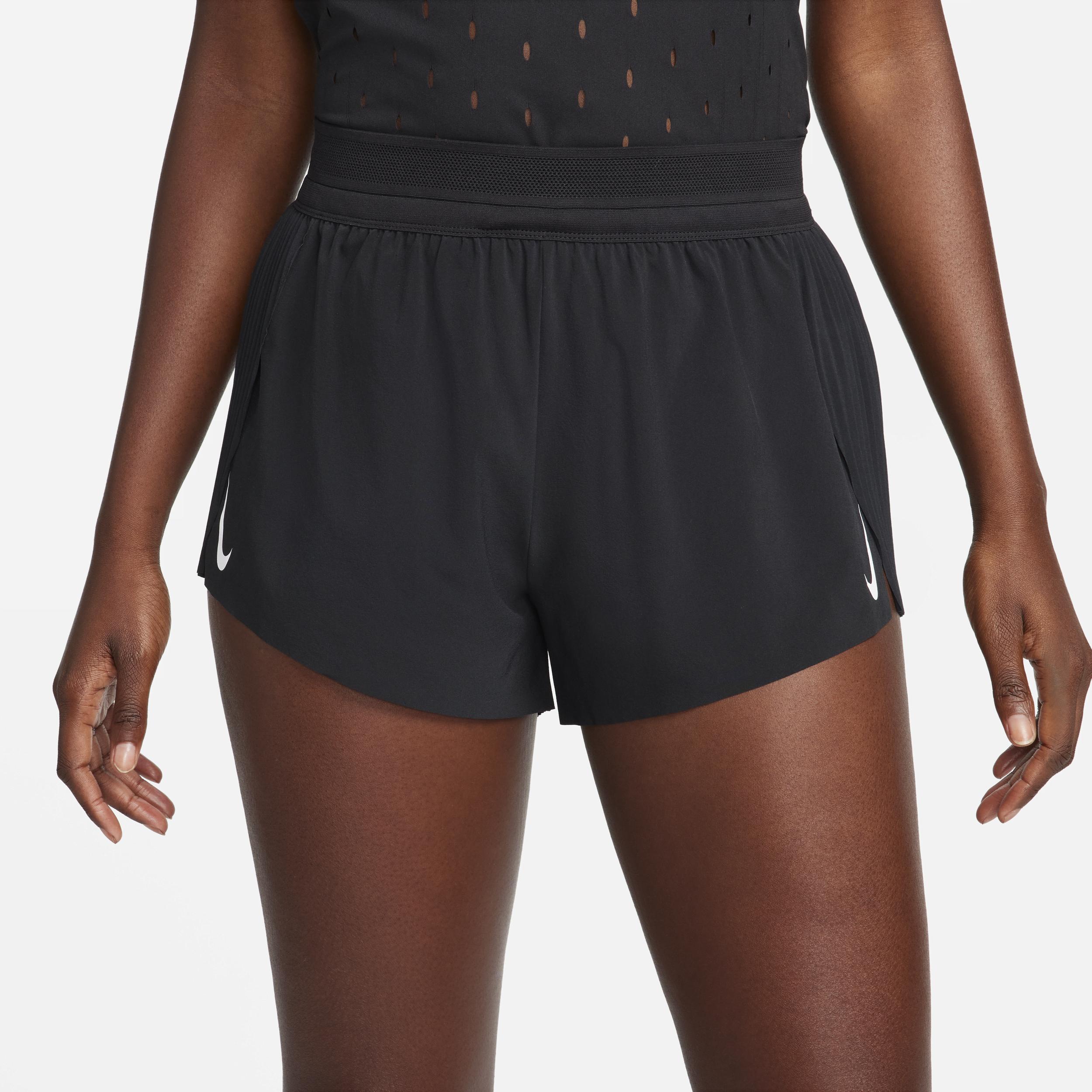 Nike Women's AeroSwift Dri-FIT ADV Mid-Rise 3" Brief-Lined Running Shorts Product Image