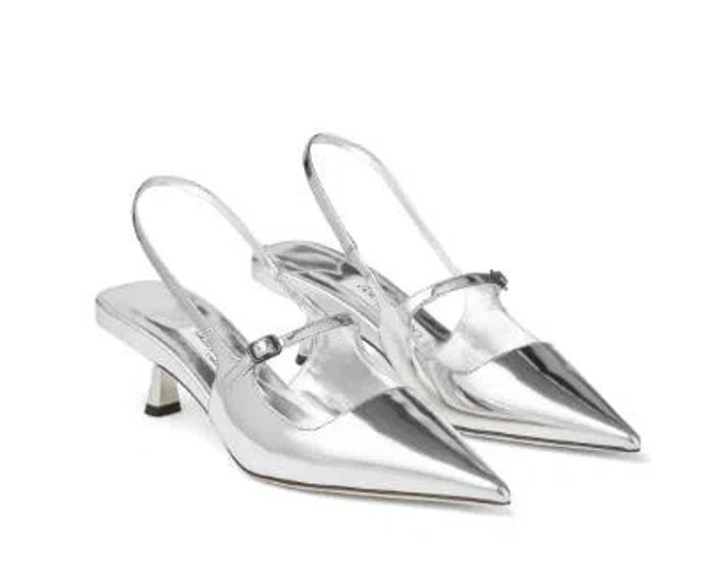 JIMMY CHOO Didi Pumps 45 In Metallic Product Image