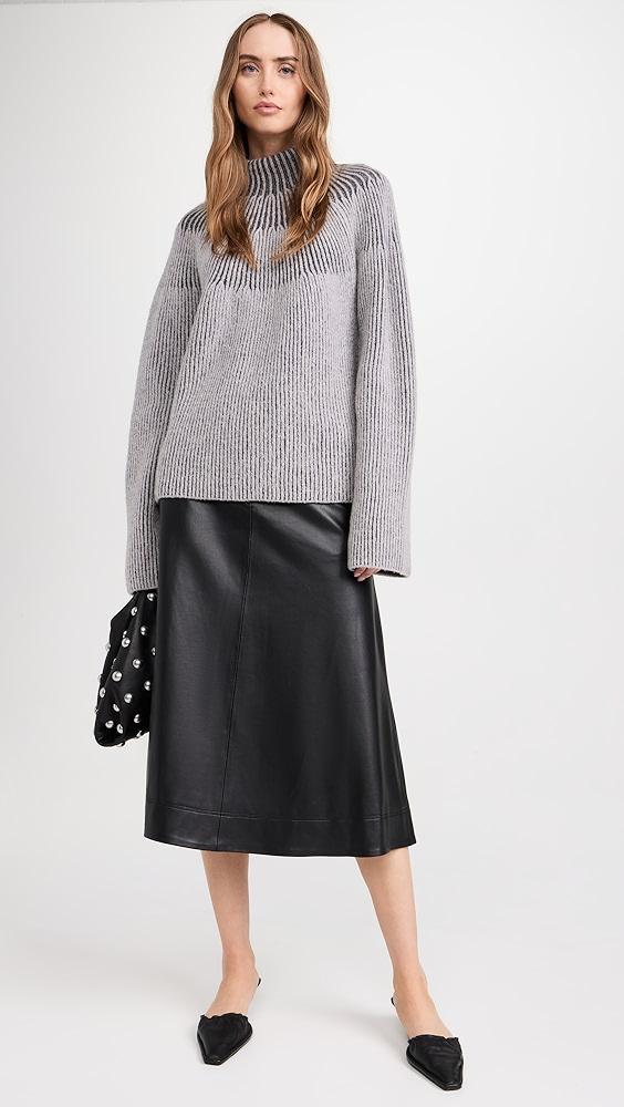 Proenza Schouler White Label Brynn Sweater in Jacquard | Shopbop Product Image