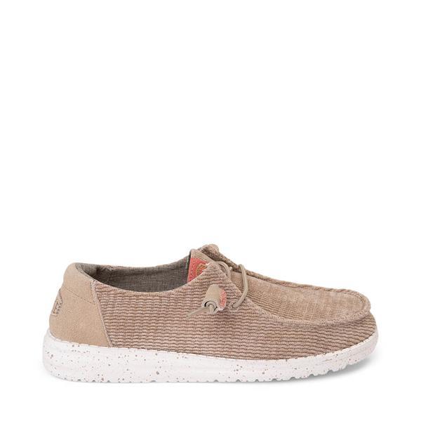 Hey Dude Wendy Wave Corduroy (Olive Grey) Women's Shoes Product Image