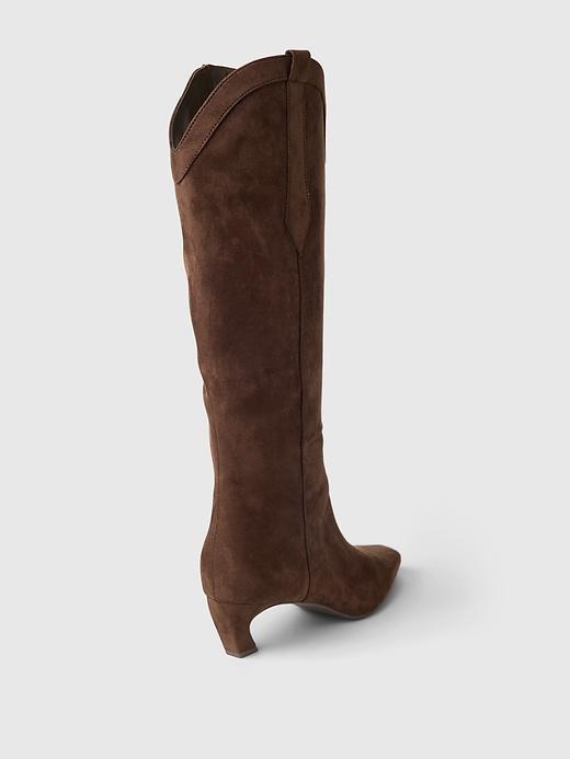 Vegan Suede Boots Product Image