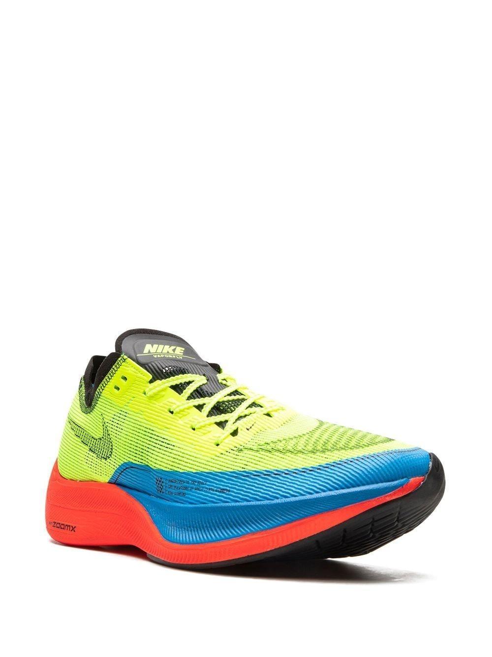 Zoomx Vaporfly Next% 2 ''steve Prefontaine Volt'' Sneakers In Yellow Product Image