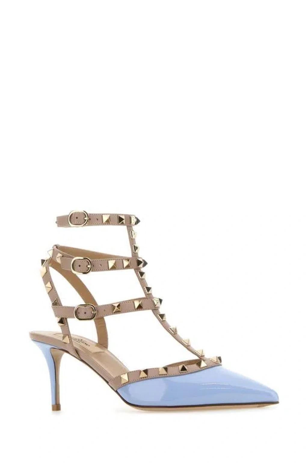 VALENTINO GARAVANI Rockstud Ankle In Multicolor Product Image