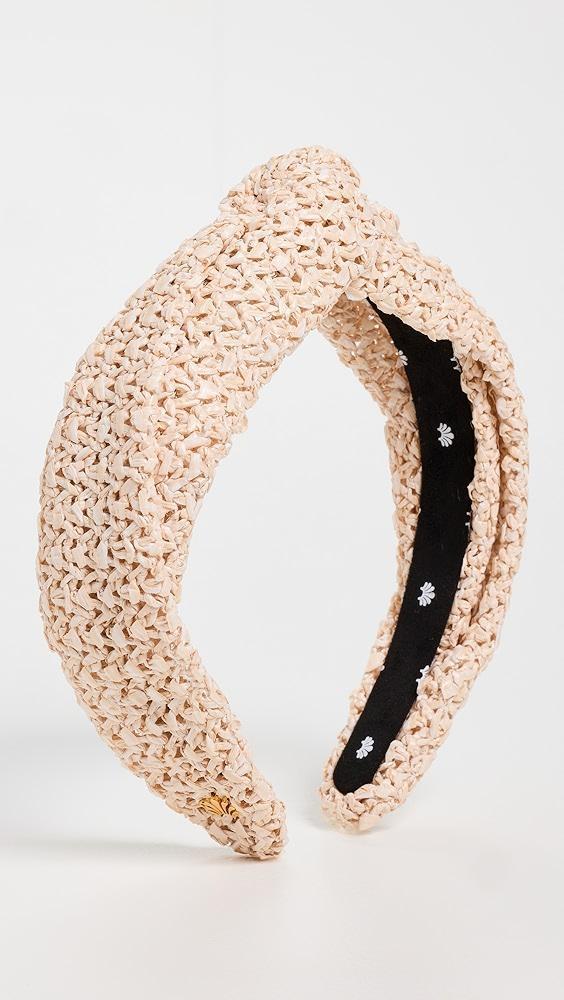 Lele Sadoughi Greta Raffia Headband | Shopbop Product Image