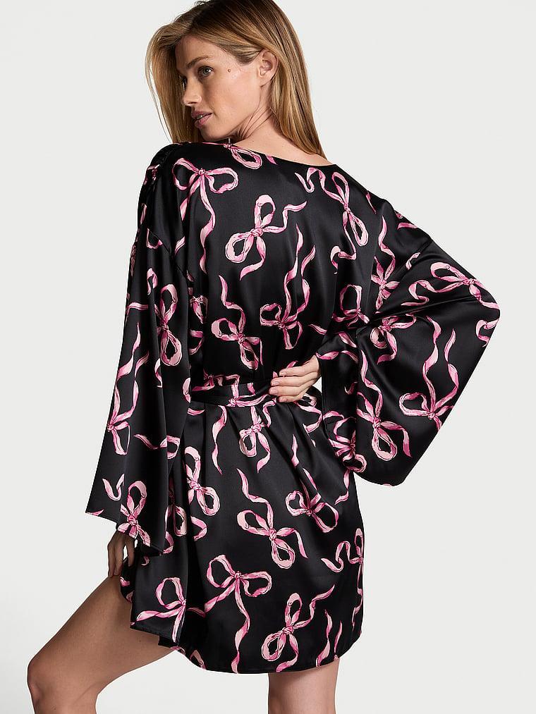 Satin Short Robe Product Image