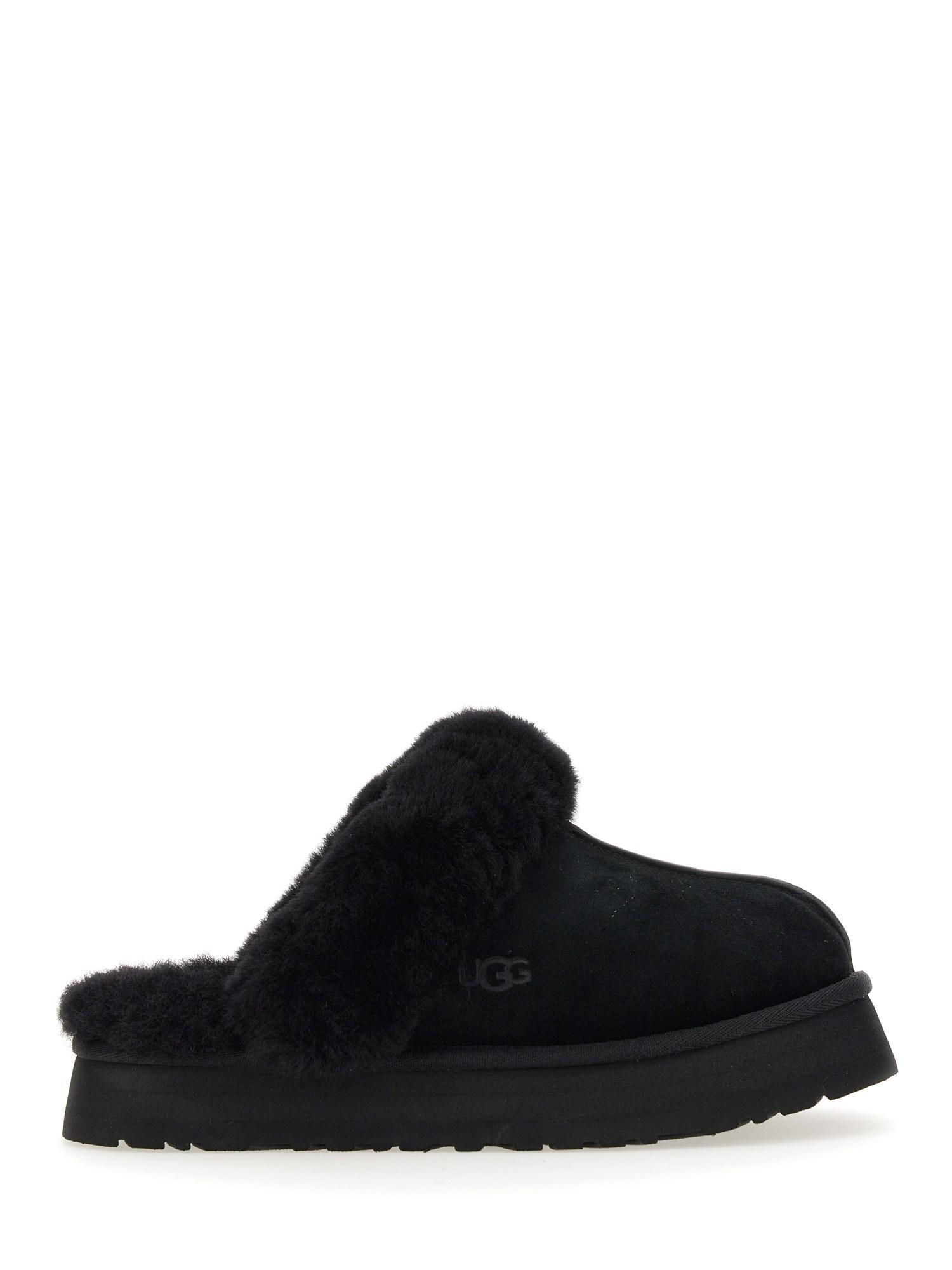 Disquette Slipper In Black Product Image