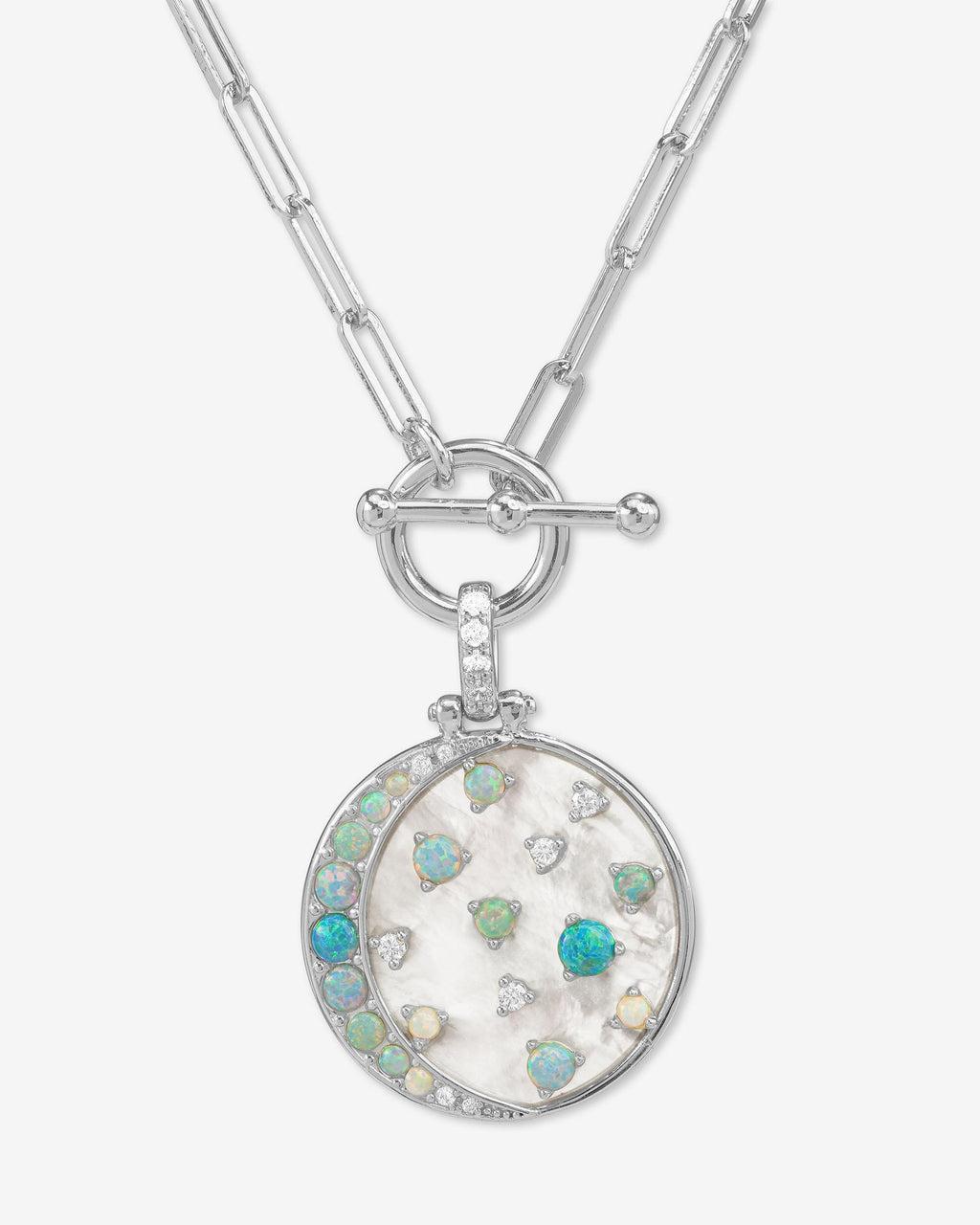 Sweet Dreams Samantha Chain Necklace - Silver|Blue Opal Ombré Product Image